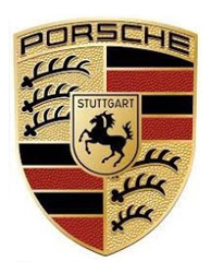 digitale Rettungskarte Aufkleber Porsche